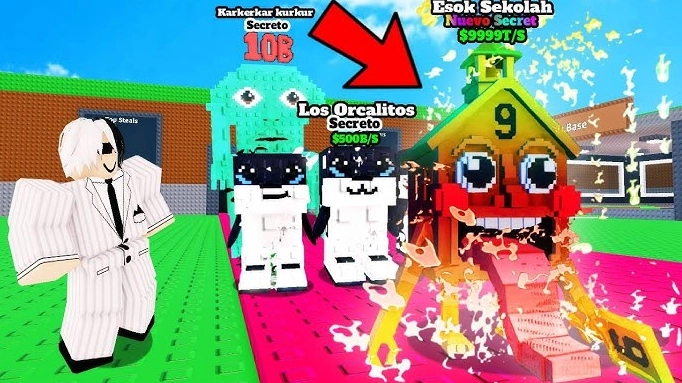 Brainrots secretos en Steal a brainrot