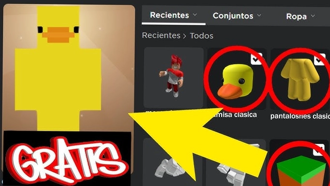 Skin del patico en Roba un Brainrot