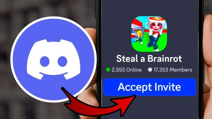 Discord oficial de Steal a Brainrot