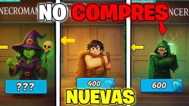 Nuevas clases en 99 noches en Roblox