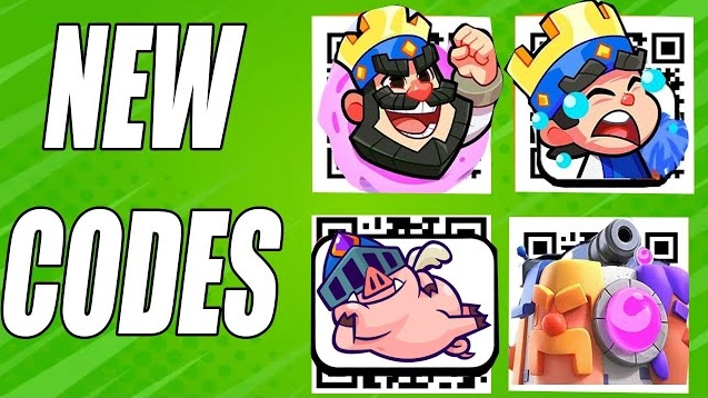 Códigos QR de emotes en Clash Royale