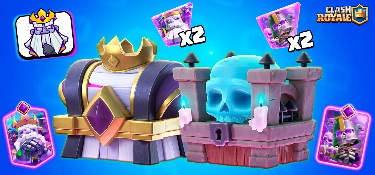 Cofres de fragmentos en Clash Royale