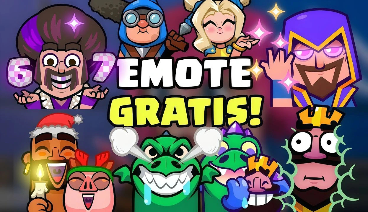 Emotes que está regalando Supercell en Clash Royale