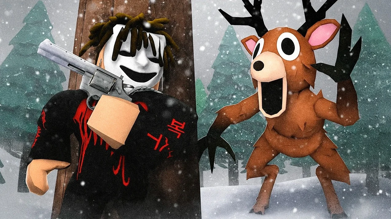 Nieve en 99 noches en el bosque Roblox
