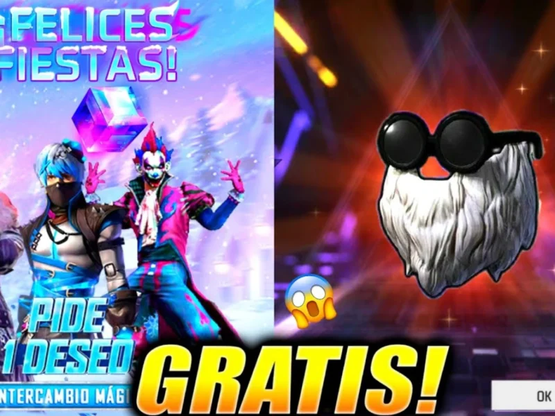 Barba del viejo en Free Fire