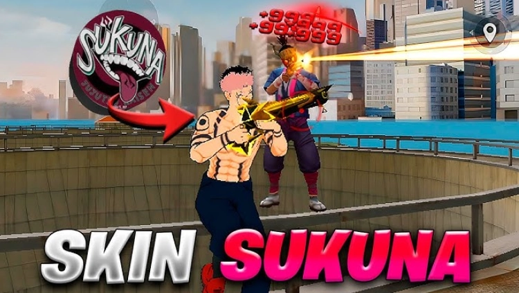 Skin de Sukuna en Free Fire