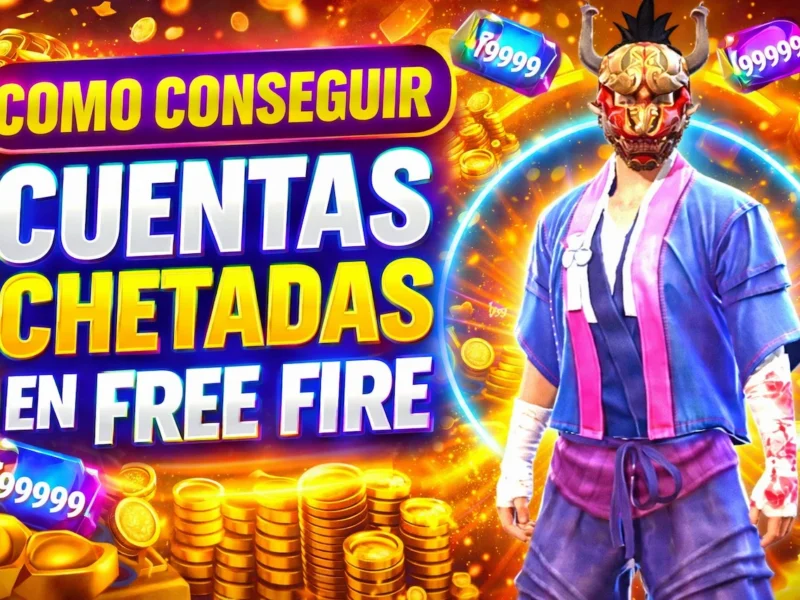 Cuentas chetadas en Free Fire
