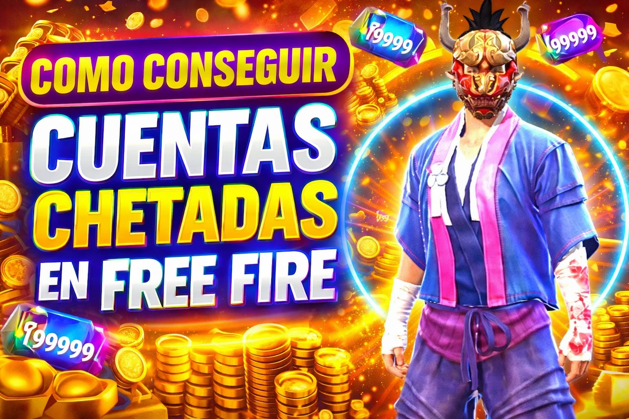 Cuentas chetadas en Free Fire
