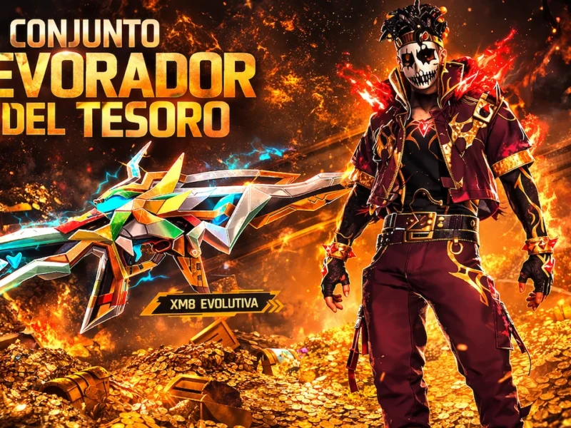 Skin Devorador de Tesoros + XM8 evolutiva