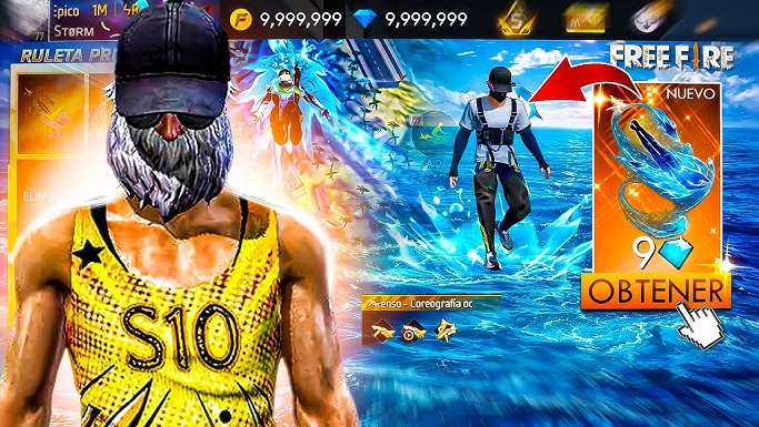 Aladelta Coreografía Oceanica Free Fire