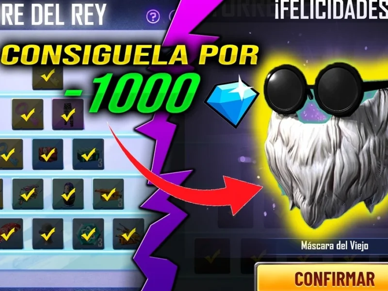 Barba del viejo en Free Fire 2026