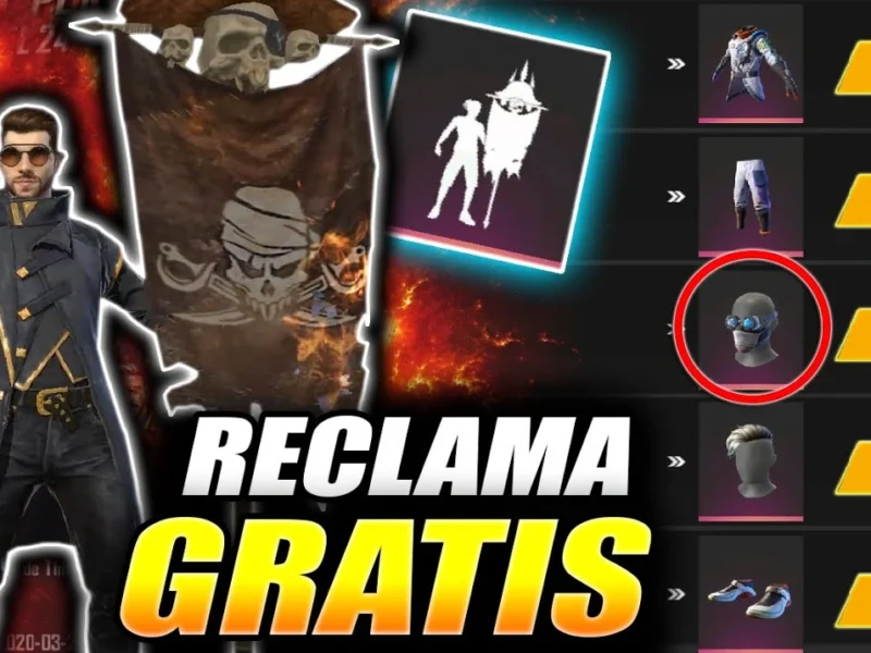 Emote de la bandera de guerra en Free Fire