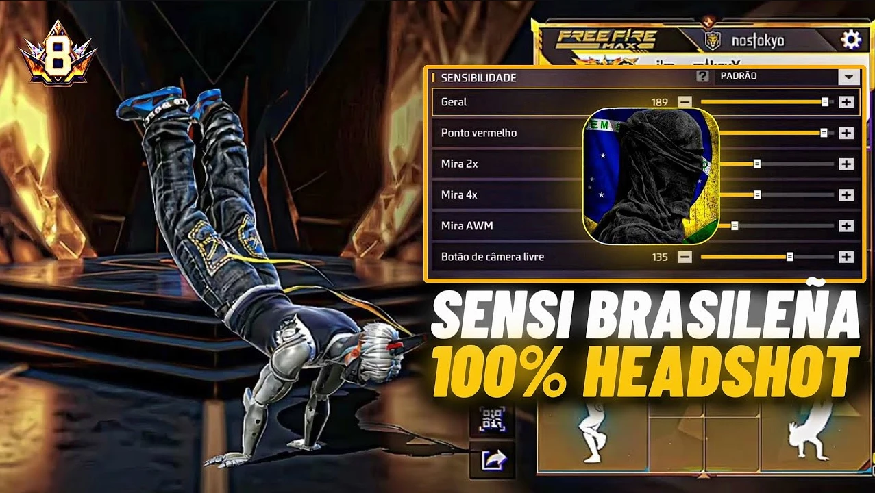 Sensibilidad brasileña Free Fire